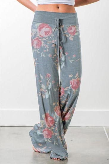 Poppoly Women Floral Printed Loose Pants - Best Fashion HQ