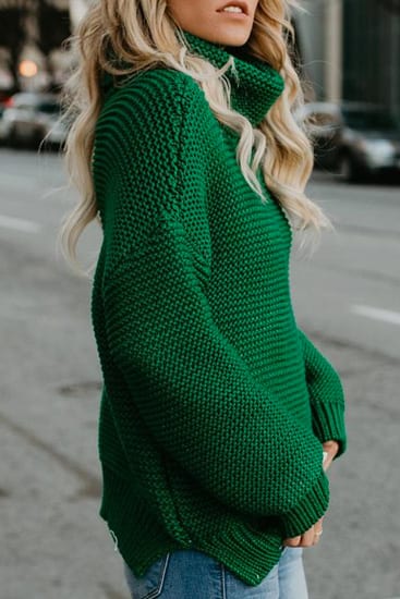 Lbduk Evergreen Knit Sweater - BestFashionHQ.com